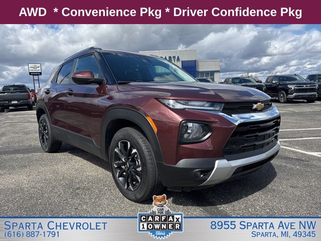 Red Metallic 2023 Chevrolet Trailblazer LT AWD SUV / Crossover Four-Wheel Drive 9-Speed Automatic