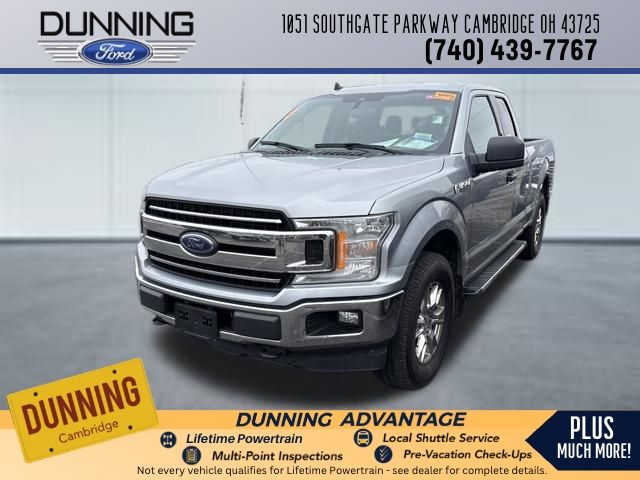 Iconic Silver Metallic 2020 Ford F-150 XLT SuperCab 4WD Pickup Truck Four-Wheel Drive Automatic