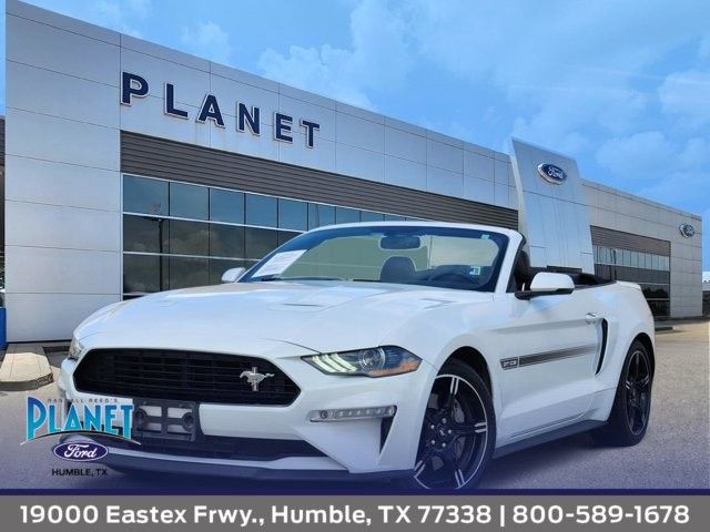 Oxford White 2019 Ford Mustang GT Premium Convertible RWD Convertible Rear-Wheel Drive Automatic
