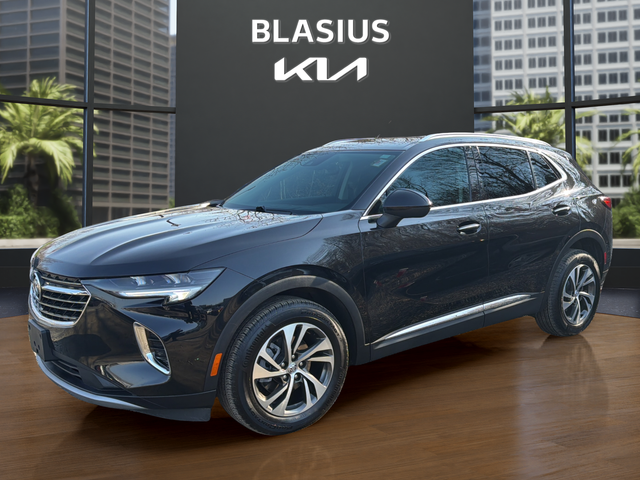 Black (Ebony Twilight Metallic) 2023 Buick Envision Essence AWD SUV / Crossover All-Wheel Drive 9-Speed Automatic