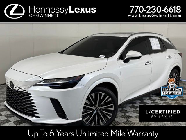 Eminent White Pearl 2024 Lexus RX Hybrid SUV / Crossover All-Wheel Drive Continuously Variable Transmission