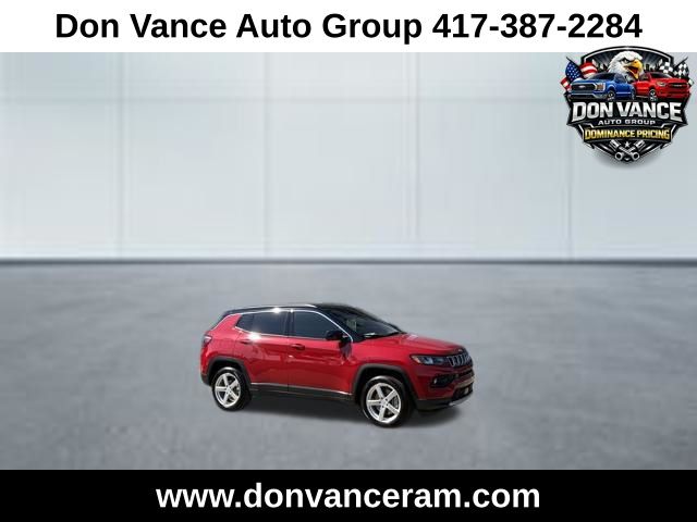Red 2024 Jeep Compass Limited 4WD SUV / Crossover Four-Wheel Drive 8-Speed Automatic