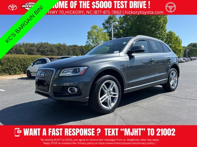 Monsoon Gray Metallic 2017 Audi Q5 2.0T quattro Premium Plus SUV / Crossover All-Wheel Drive 8-Speed Automatic