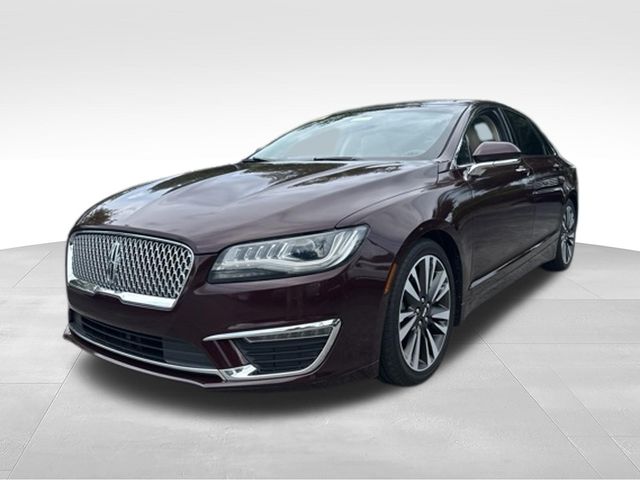 Red (Burgundy) 2017 Lincoln MKZ Sedan Front-Wheel Drive 6-Speed Automatic