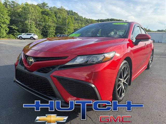 Red 2024 Toyota Camry Sedan All-Wheel Drive 8-Speed Automatic