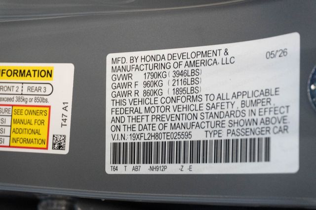 New 2026 Honda Civic Hatchback Hatchback