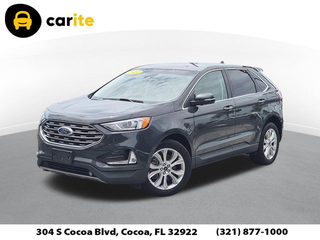 Used 2021 Ford Edge Titanium 4D Sport Utility