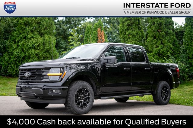 Black Metallic 2026 Ford F-150 Pickup Truck Four-Wheel Drive Automatic