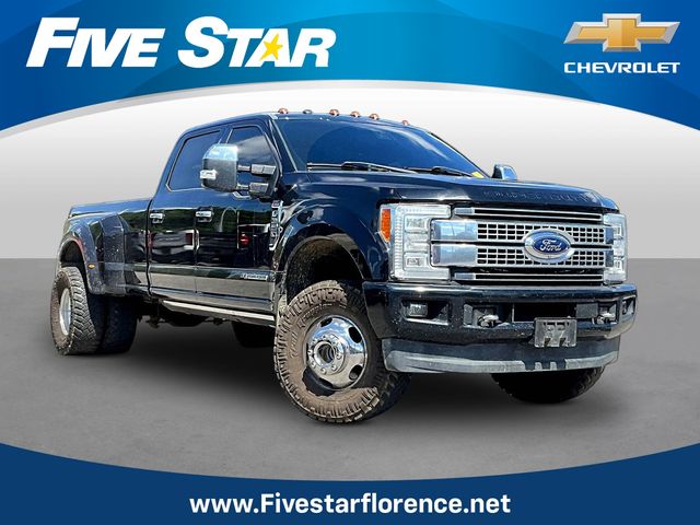 Shadow Black 2017 Ford F-350 Super Duty Pickup Truck Four-Wheel Drive 6-Speed Automatic