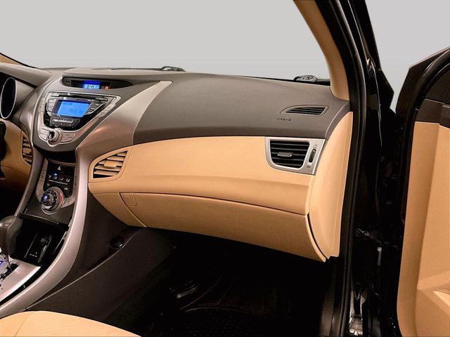 2013 Hyundai Elantra GLS Black at Klick Lewis Buick Chevrolet