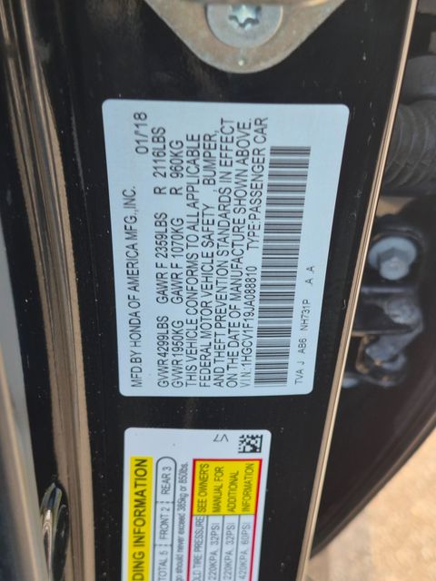 2018 Honda Accord - Image 31