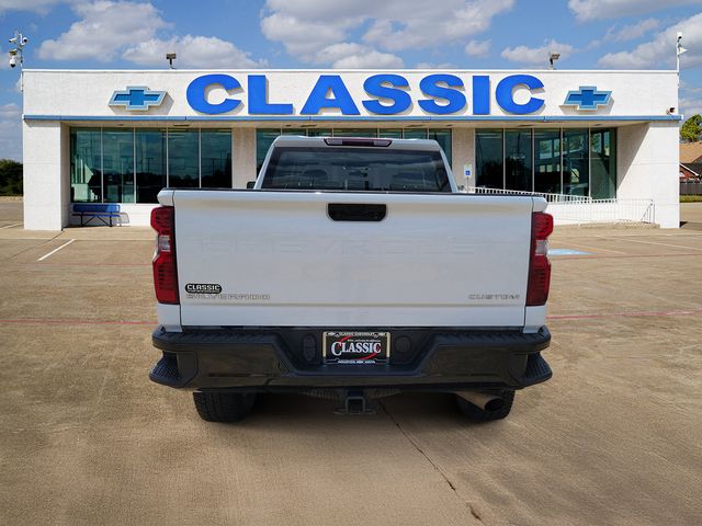 2022 Chevrolet Silverado 2500HD Custom White at Wharton Chevrolet GMC