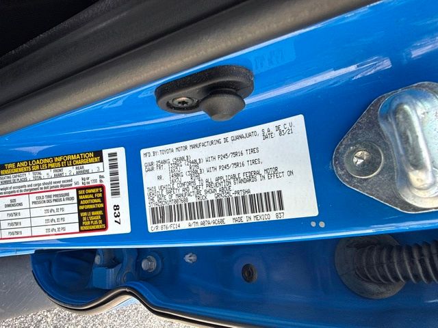 2021 Toyota Tacoma - $25,988