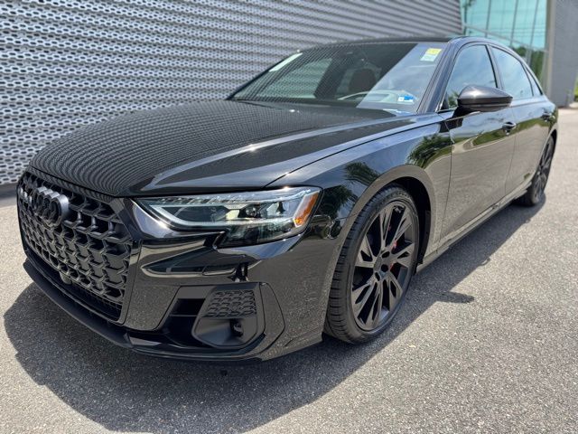 Mythos Black Metallic 2026 Audi S8 4.0T quattro Sedan All-Wheel Drive 8-Speed Automatic