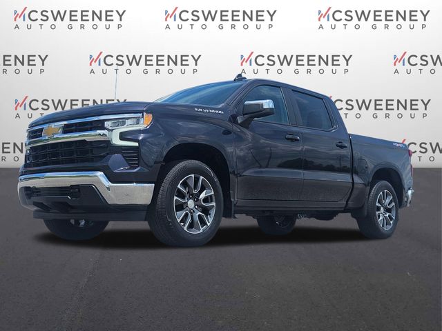 Dark Ash Metallic 2023 Chevrolet Silverado 1500 Pickup Truck Four-Wheel Drive 8-Speed Automatic
