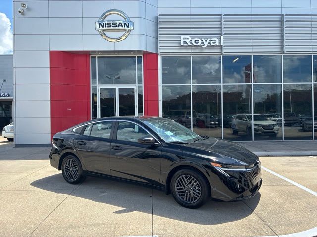 Super Black 2026 Nissan Sentra SV FWD Sedan Front-Wheel Drive Continuously Variable Transmission