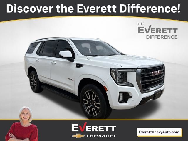 Summit White 2024 GMC Yukon AT4 4WD SUV / Crossover Four-Wheel Drive Automatic