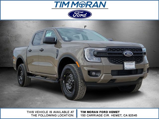 Gray 2026 Ford Ranger Pickup Truck Four-Wheel Drive Automatic