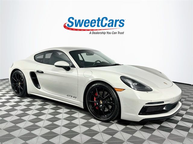 Chalk 2023 Porsche 718 Cayman Coupe Rear-Wheel Drive 7-Speed Automatic