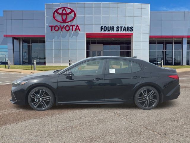 Midnight Black 2026 Toyota Camry Sedan Front-Wheel Drive Continuously Variable Transmission