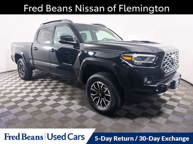 Black 2023 Toyota Tacoma TRD Sport Double Cab LB 4WD Pickup Truck Four-Wheel Drive 6-Speed Automatic