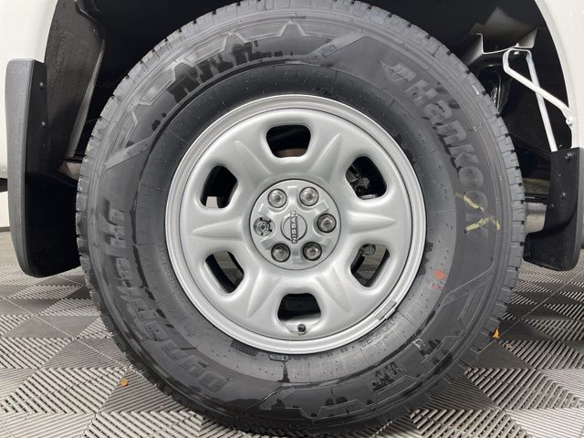 2025 Glacier White Nissan Frontier S RWD Truck