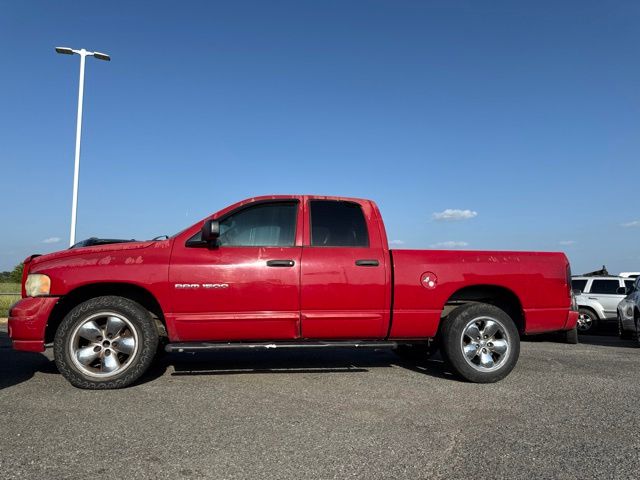 Flame Red 2005 Dodge RAM 1500 Pickup Truck Rear-Wheel Drive 5-Speed Automatic