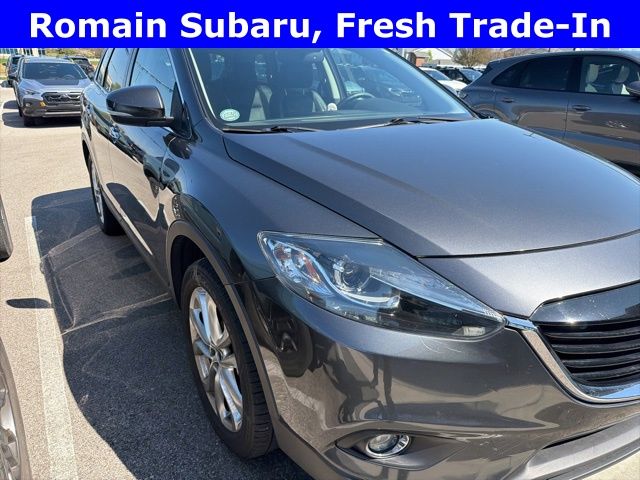 Meteor Gray Mica 2013 Mazda CX-9 Grand Touring AWD SUV / Crossover All-Wheel Drive 6-Speed Automatic