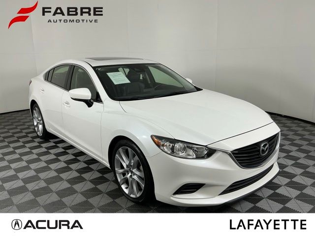 Snowflake White Pearl Mica 2017 Mazda MAZDA6 Sedan Front-Wheel Drive 6-Speed Automatic