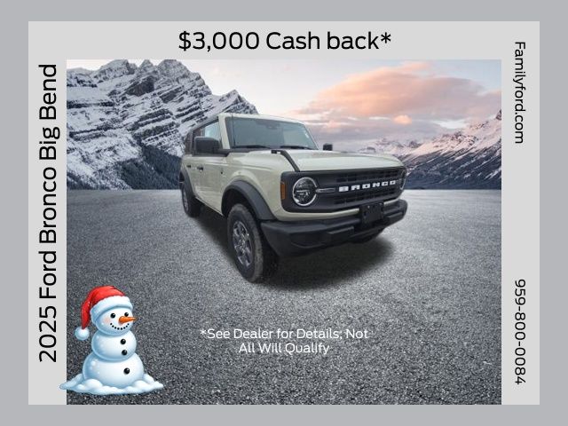 2025 Ford Bronco Big Bend 4-Door 4WD