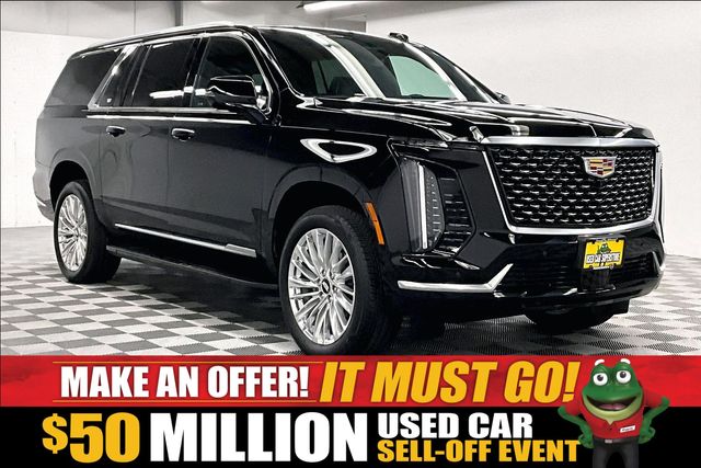 Black Raven 2025 Cadillac Escalade ESV SUV / Crossover Four-Wheel Drive 10-Speed Automatic
