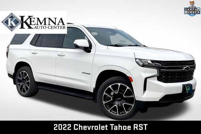 Summit White 2022 Chevrolet Tahoe RST 4WD SUV / Crossover Four-Wheel Drive