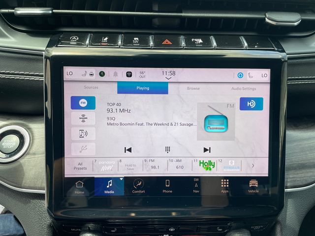 2023 Jeep Grand Cherokee Limited - Diamond Black Crystal Pearlcoat exterior view 20
