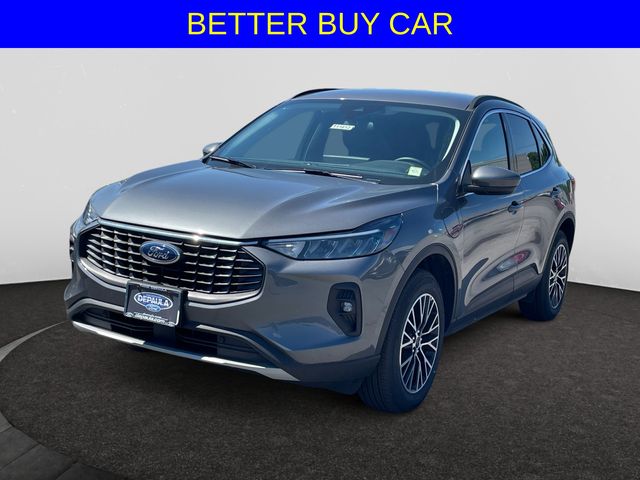 Gray Metallic 2025 Ford Escape Hybrid Plug-in SUV / Crossover Front-Wheel Drive Continuously Variable Transmission