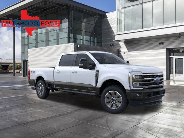 2025 Star White Metallic Tri-Coat Ford Super Duty F-250 SRW King Ranch 4X4 Truck