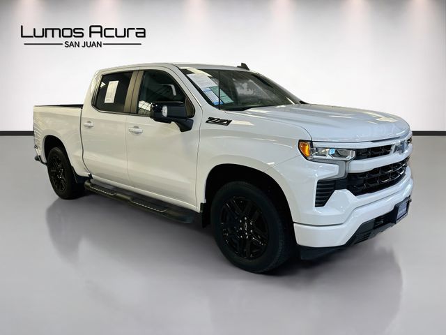 Summit White 2023 Chevrolet Silverado 1500 Pickup Truck Four-Wheel Drive Automatic