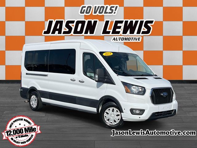 Oxford White 2024 Ford Transit Passenger Van Rear-Wheel Drive