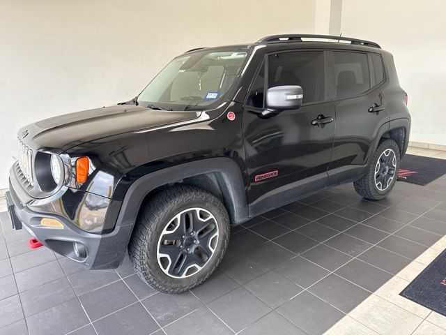 2017 Jeep Renegade Trailhawk Black at DeMontrond Mazda