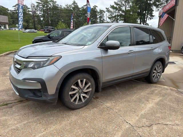 Silver 2019 Honda Pilot EX-L FWD SUV / Crossover Front-Wheel Drive 6-Speed Automatic