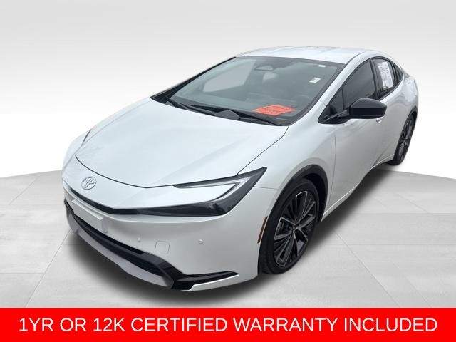 Pearl 2023 Toyota Prius XLE FWD Hatchback Front-Wheel Drive Continuously Variable Transmission