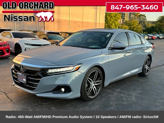 Sonic Gray Pearl 2022 Honda Accord Sedan Front-Wheel Drive Automatic
