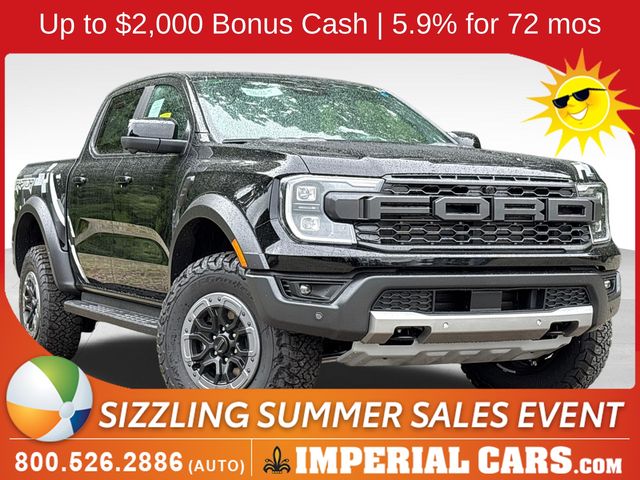 Shadow Black 2026 Ford Ranger Pickup Truck Four-Wheel Drive Automatic