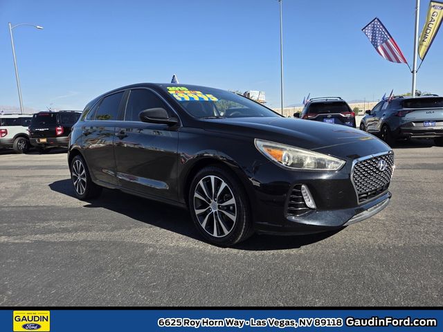 Black Noir Pearl 2018 Hyundai Elantra GT Hatchback 6-Speed Automatic