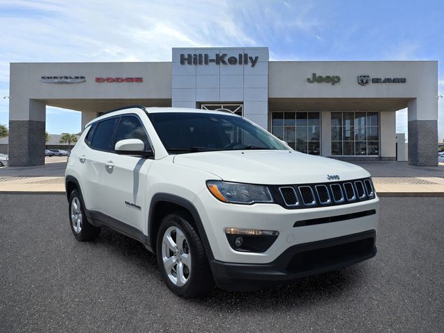 White Clearcoat 2020 Jeep Compass SUV / Crossover Front-Wheel Drive 6-Speed Automatic