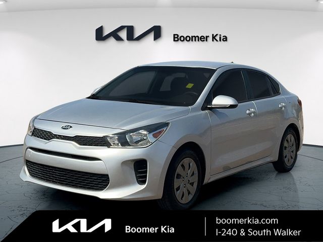 Silky Silver 2020 Kia Rio LX FWD Sedan Front-Wheel Drive Continuously Variable Transmission
