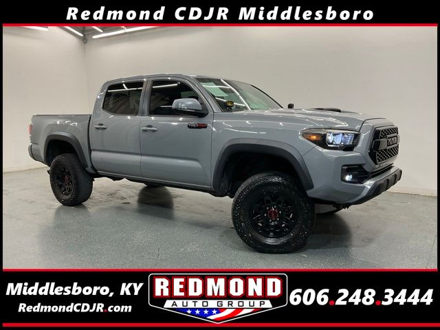 Cement 2017 Toyota Tacoma TRD Pro V6 Double Cab 4WD Pickup Truck Four-Wheel Drive 6-Speed Automatic