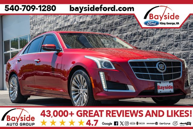 Red Obsession Tintcoat 2014 Cadillac CTS 2.0T Luxury RWD Sedan Rear-Wheel Drive 6-Speed Automatic