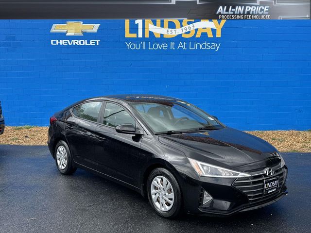 Phantom Black 2020 Hyundai Elantra Sedan Front-Wheel Drive Continuously Variable Transmission