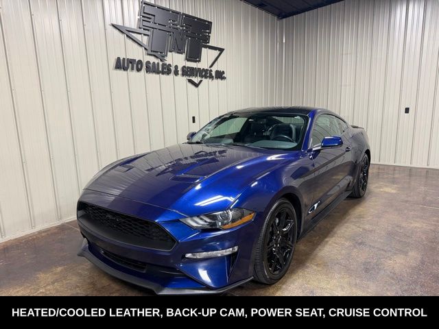 Kona Blue Metallic 2020 Ford Mustang Coupe Rear-Wheel Drive Automatic