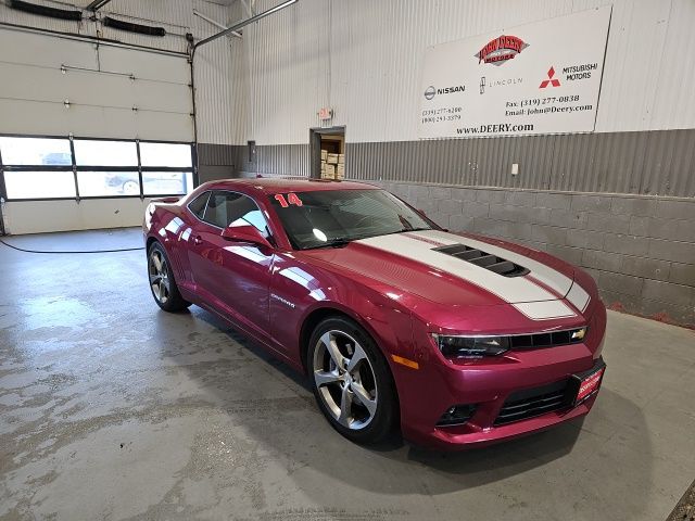 Pink (Deep Magenta Metallic) 2014 Chevrolet Camaro 1SS Coupe RWD Coupe Rear-Wheel Drive 6-Speed Automatic